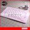 Nonslip Microfiber Bath Rug Printed Memory Foam