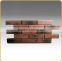 Facing brick like wall panel for indoor and outdoor wall cladding