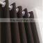100% polyester linen look like blackout curtain for office