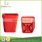 Best selling square plastic small flower pots wholesale