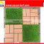 Eco-friendly Interlocking Synthetic Grass Tile for garden