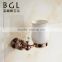 2015News Bathroom high quality wall fatting bathroom double tumbler holder brass ceramic and crystal rose gold tumbler holder