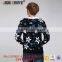 Fashion Design Printing 100% Cotton Zip Up Hoodies
