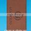 Fashion jeans brand name faux leather patch