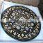 Italion Round Pietre Dure Marble Table Top, Marble Inlay Table Top, Dinning Table Top