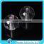 40mm Clear Solid Acrylic Sphere with Hole (Seamless)