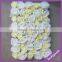 LFB500 latest design wedding stage background fake white ivory flower wall
