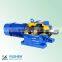 1.1kw R27 Ratio 19.35 B14 flange helical gear drive gearbox industrial inline gearbox reducer