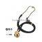 Diagnostic Gold Double Tube Medical Stethoscope