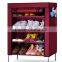 5 Tiers Shoe Rack 20 Pairs Non-woven Fabric Shoe Tower Organizer Cabinet