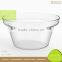 Microwave Oven Glass Insulated Double Wall Vessel Bowl