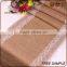 elegant beauty cheap lace burlap table linen,burlap table runner