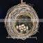 Handmade dry branch artificial hanging bird nest