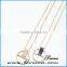 Wholesale 18k gold color meaningful crystal necklace jewellery pendant necklace