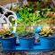 Metal Planters Set metal flower pot set with tray for home decor