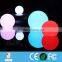 Spinning waterproof LED ball/led plastic glow ball light for wedding