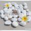 White Black Round Jade Pebble Wholesale