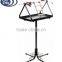 Free Standing Parrot Bird Perch T Bar Play Stand Feeding Bowls Dirt Tray Pet Supplies