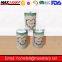 Set of 3 Flower Heart Shape Logo Canister