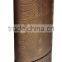 small ball shape fiber glass water fountain with rattan base