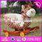 Best sale lovely rocking animals wooden toddler outdoor toys W16D081-S