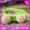 2017 New fashion funny 8 pieces toddlers small wooden cars W04A341