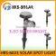 Black pole waterproof solar LED path light