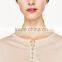 OEM Wholesale Custom Made Asymmetric Frilled Top Latest Design Girls Woman Top