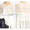summer new special design chiffon ruffle lady top and blouse 2015