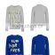 latest design ladies sweater printing woman knitted sweater