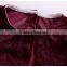 New Born Baby girl clothes Baby korean velvet long sleeve purple Baby Romper