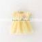 Cute puffy girl casual dress smile face girl fancy frocks