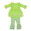 2017 Fall Girls Tunic Clothing Sets Wholesale Ruffle Pants Outfit Kids Clothing Baby Clothes