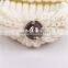 Myfur Fluffy Real Raccoon Animal Fur Pom Pom Knitted Beanie Hat for Adult Couple Cap