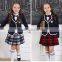 Wholesale plaid uniform high skirt ,pleated plaid school uniform skirts