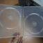 Super Clear DVD case clear dvd box clear dvd cover 14mm single rectange good quality(YP-D801Y)