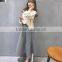 Wholesale Latest Long Skirts Casual Women Striped A-line Skirts,Hot Sale Fashion Cotton/Polyester Striped A-line Skirt for Women