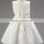 Wholsale girl commusion dress softtextile flower girl dresses