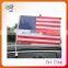 Polyester Material 30 x 45 cm with 45 cm Plastic Pole Car Window Flag