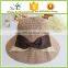 Mass prooduction classy promotional cotton bucket women church hats wholesale