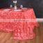 Elegant Taffeta Customized Size Restaurant Table Runner