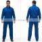 Navy blue polyester/cotton factory fireproof industrial uniform clothing, work clothes