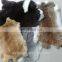 Factory wholesale big thick natural or dyed color rabbit fur skin