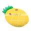 stuffed yellow pineapple toy plush fruit sea cushion