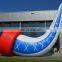 customized inflatable ox/bull horn for event party decoration Vikings inflatable horn