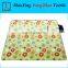 with black bag flannel fleece plush fleece sleep bag picnic luxury blanket in purple color