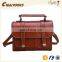 CR import export business ideas customized design vintage satchel crossbody messenger bag leather