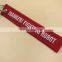 High Quality Promotion Flight Embroidery Key chain