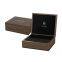 2019 luxury deisgn wooden veneer glasses box glasses storage box with metal frame