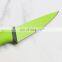 Plastic handle non stick kitchen knife set
